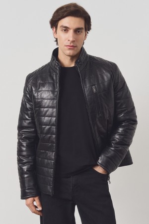 дубленка из овчины и натуральной кожи - верхняя одежда мужская 