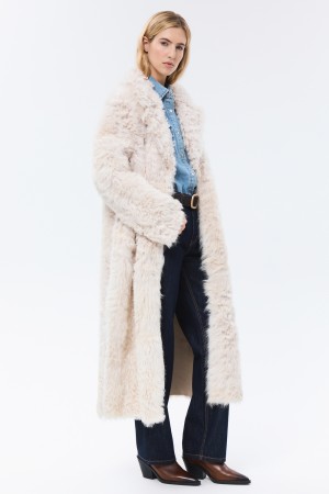 дубленка из овчины с поясом фотография