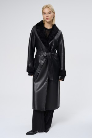 дубленка из овчины - женские дубленки снежная королева 