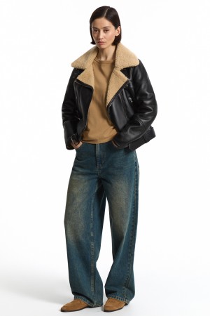 дубленка из овчины - женские дубленки объемные 