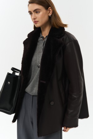 дубленка из овчины фотография