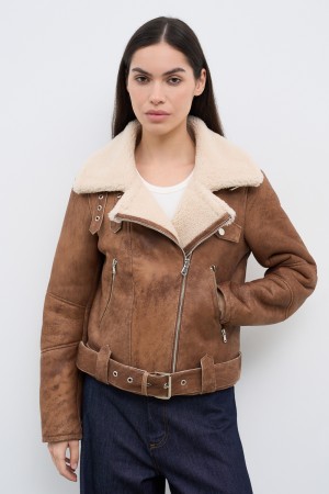 дубленка из овчины - женские дубленки объемные 