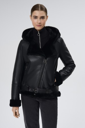 дубленка из овчины - женские дубленки снежная королева 