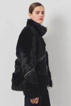 дубленка из овчины - женские дубленки снежная королева 