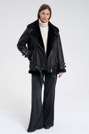 дубленка из овчины - женские дубленки снежная королева 