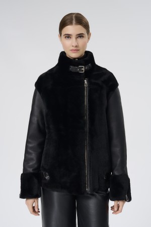 дубленка из овчины - женские дубленки снежная королева 