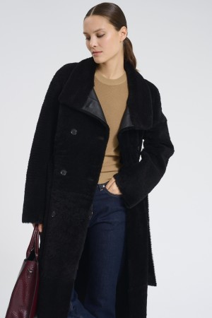 дубленка из овчины - женские дубленки снежная королева 