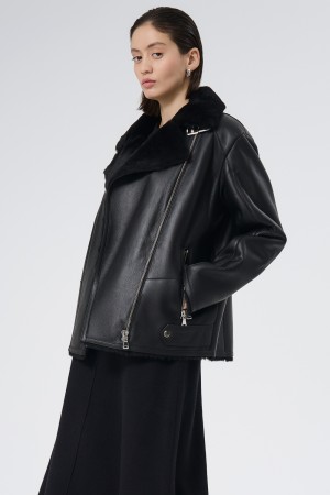 дубленка из овчины - женские дубленки снежная королева 