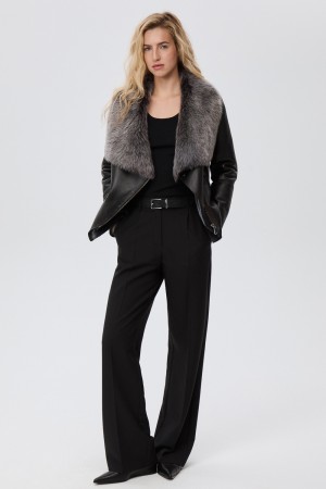 дубленка из овчины - женские дубленки снежная королева 