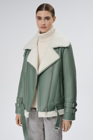 дубленка из овчины - женские дубленки на застежке 