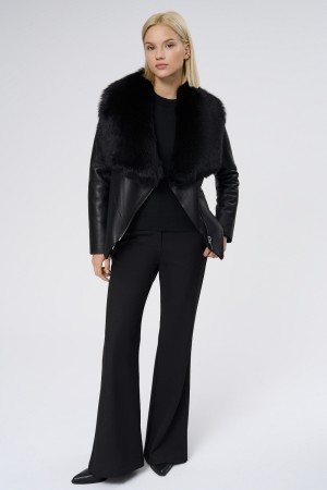 дубленка из овчины - женские дубленки на застежке 