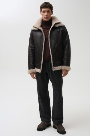 дубленка из овчины - мужские дубленки снежная королева 