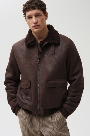 дубленка из овчины - верхняя одежда с воротником 