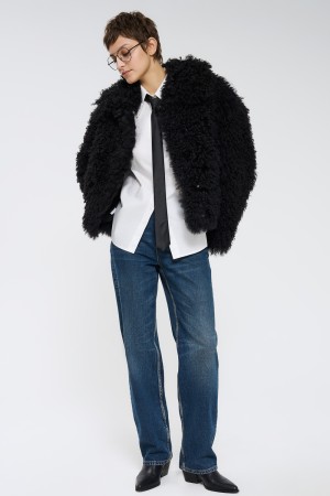 дубленка из овчины - верхняя одежда с воротником 