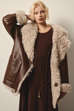 дубленка из овчины - женская одежда, обувь и аксессуары зимняя 
