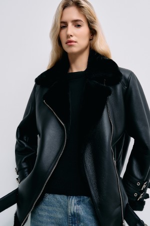 дубленка-косуха из овчины фотография