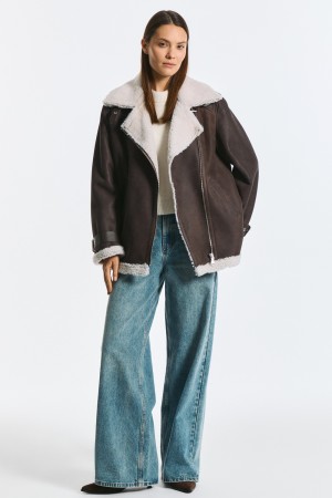 дубленка-косуха из овчины фотография