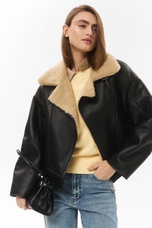 дубленка-косуха из овчины фотография