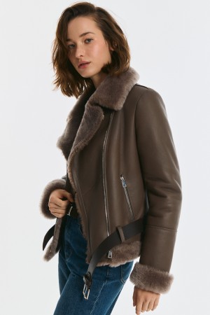 дубленка-косуха из овчины фотография