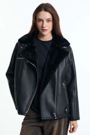 дубленка-косуха из овчины - женские дубленки снежная королева 