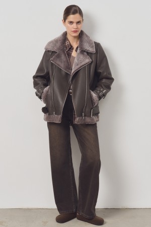 дубленка-косуха из овчины фотография