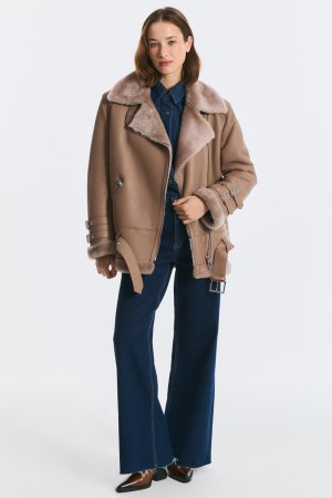 дубленка-косуха из овчины фотография