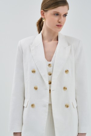 двубортный жакет фотография