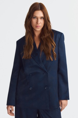 двубортный жакет фотография