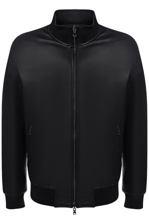 двухсторонняя куртка из натуральной кожи фотография