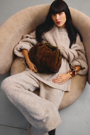 джемпер из буклированной пряжи - женская одежда, обувь и аксессуары широкая 