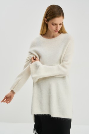 джемпер из шерсти альпаки - женские джемперы из спандекса 