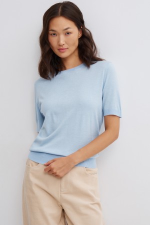 джемпер с короткими рукавами - женские джемперы нейлоновые 