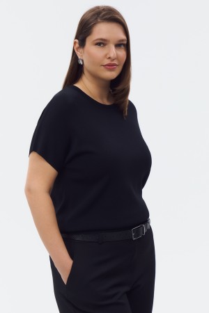 джемпер с короткими рукавами - женские джемперы нейлоновые 