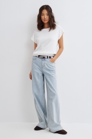 джемпер с короткими рукавами - женские джемперы, свитеры и кардиганы нейлоновые 