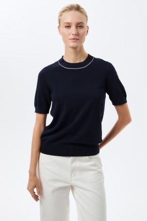 джемпер с короткими рукавами - женские джемперы