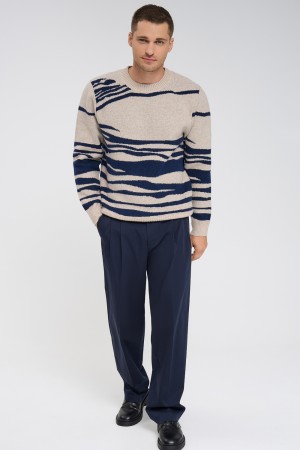 джемпер с рисунком - мужские джемперы из спандекса 