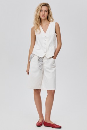 джинсовый жилет - женские жилеты снежная королева 