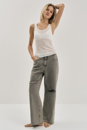 джинсы бойфренд - женские джинсы снежная королева 