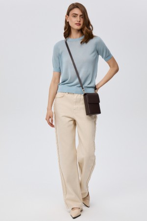 джинсы прямые - женские джинсы снежная королева 