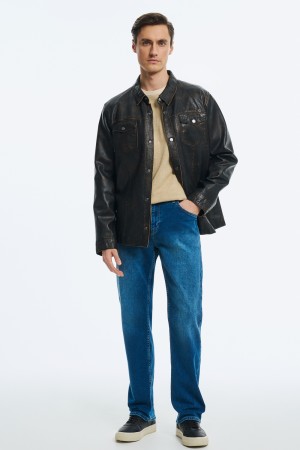 джинсы прямые фотография