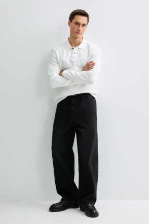 джинсы широкие фотография