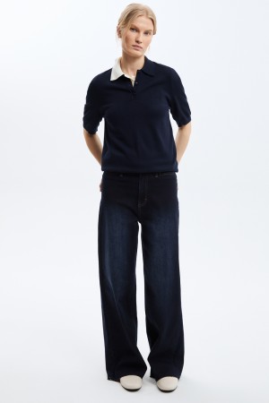 джинсы широкие - женские джинсы снежная королева 