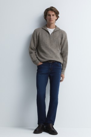 джинсы - мужские джинсы синие 