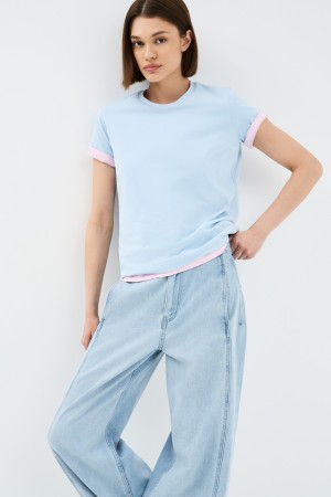 футболка из хлопка - женские футболки и поло эластановые 