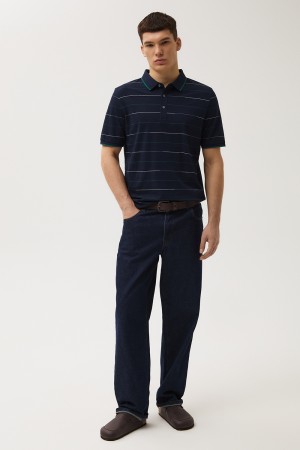 футболка-поло в полоску - мужские поло снежная королева 