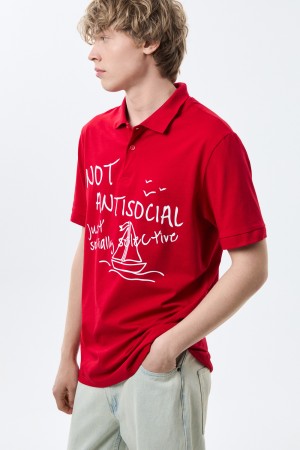 футболка-поло - мужские поло снежная королева 