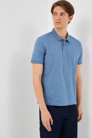 футболка-поло - мужская одежда, обувь и аксессуары синяя 