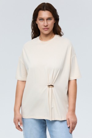 футболка с брошью - женские футболки и поло