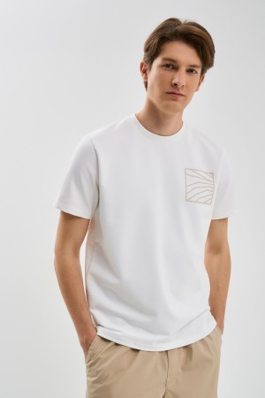 футболка с принтом фотография