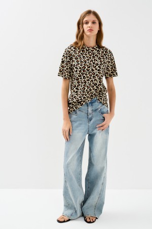 футболка с принтом фотография